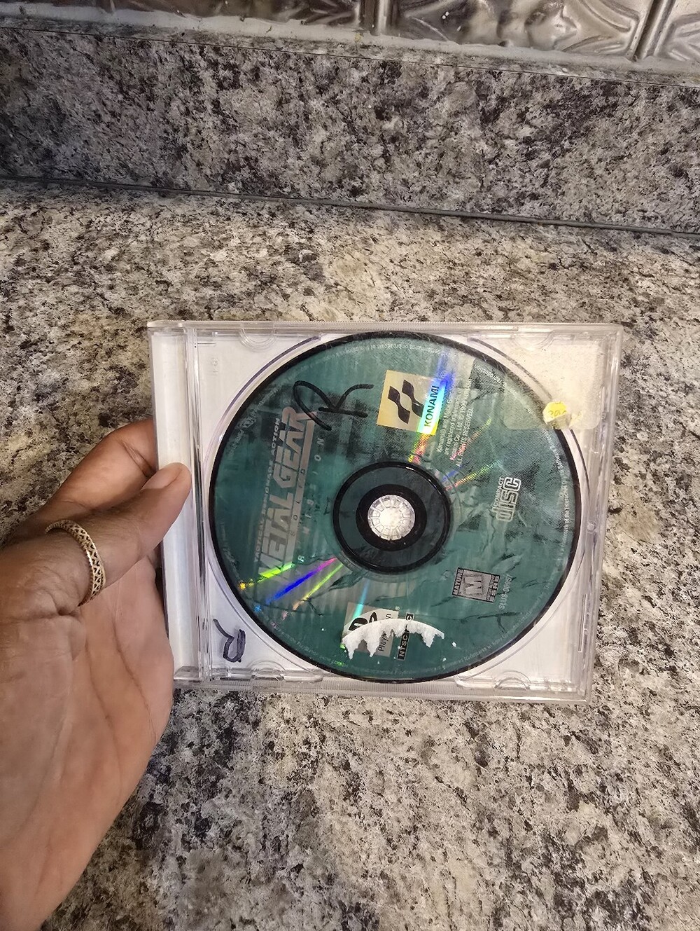 Metal Gear Solid: VR Missions (Sony PlayStation 1, PS1, 1999) Game Disc Only